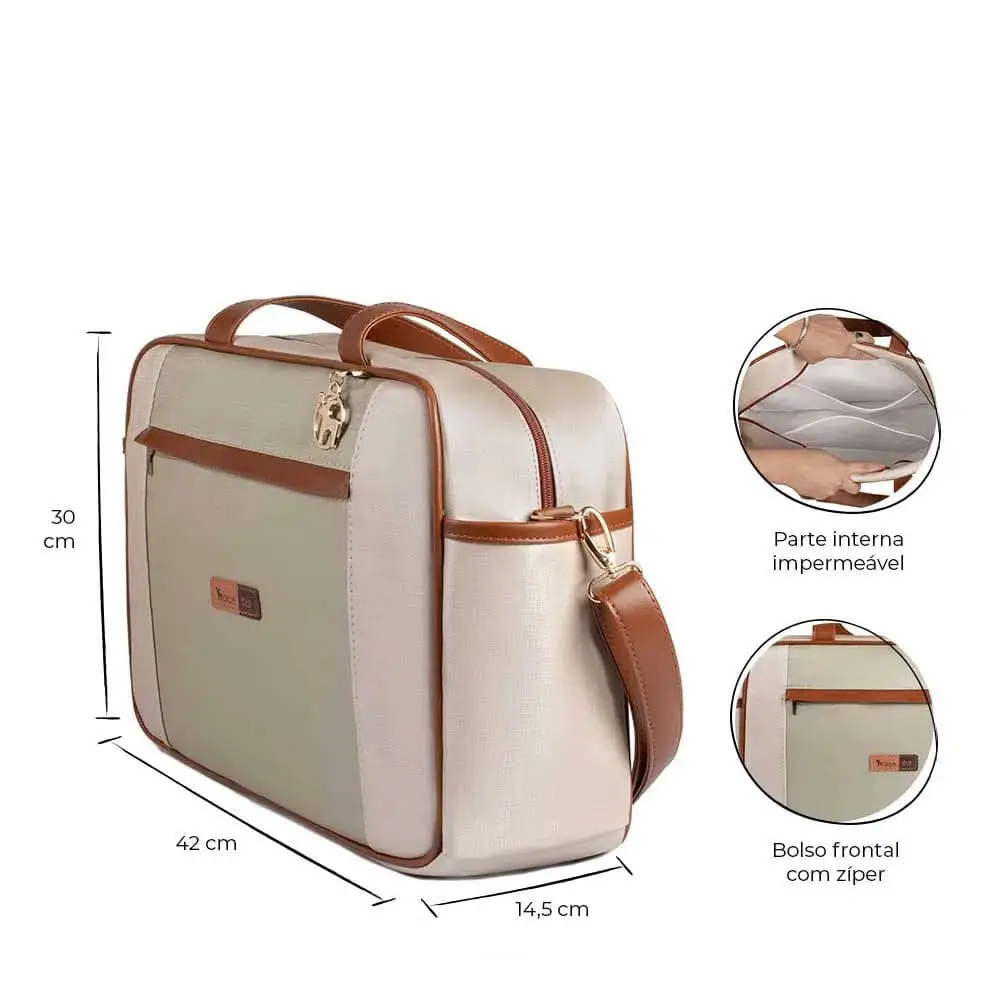 Bolsa Maternidade Londres Pistache - Miniatura 2