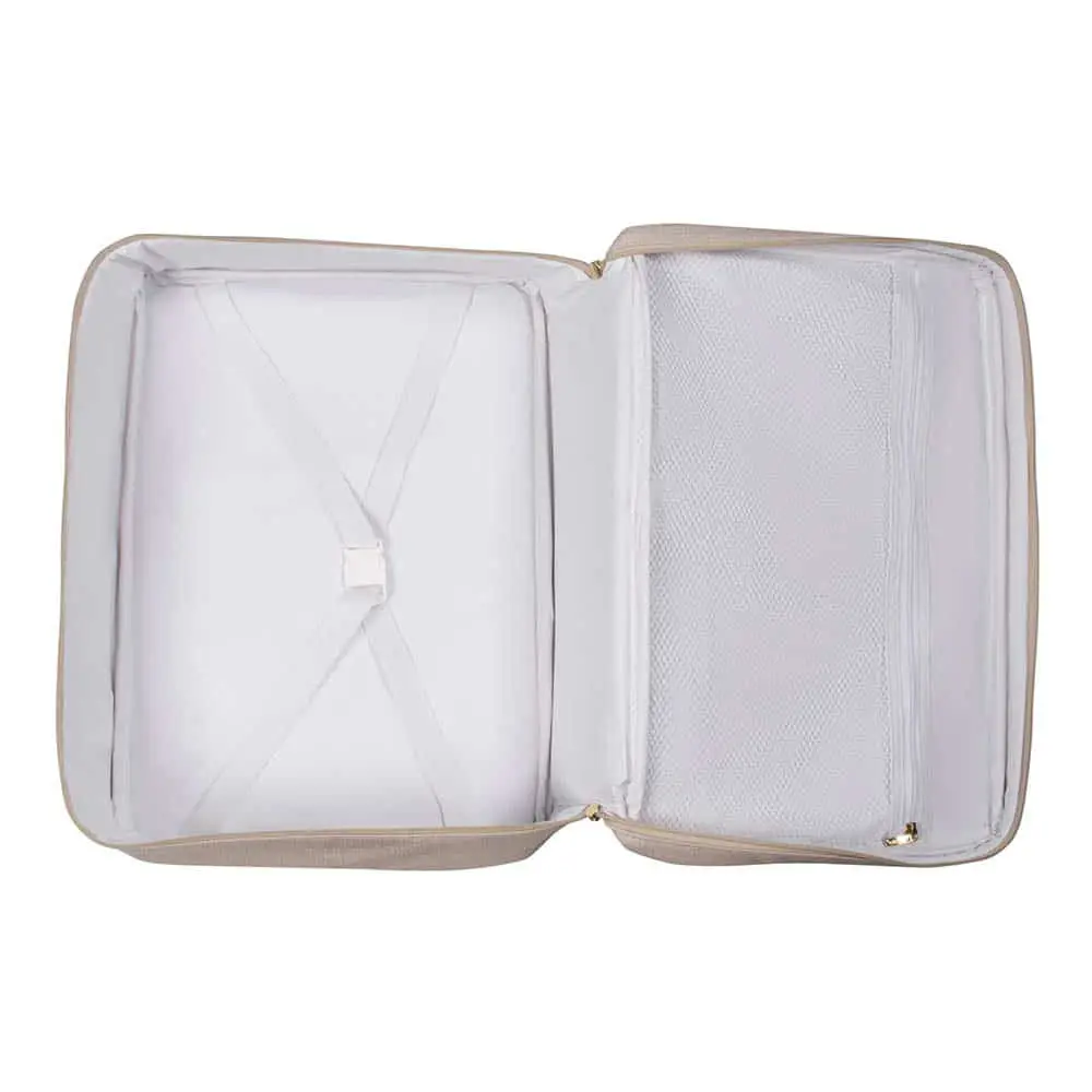 Kit Mochila e Mala Maternidade Multifuncional Lebaby 2 em 1 Nude - Miniatura 4