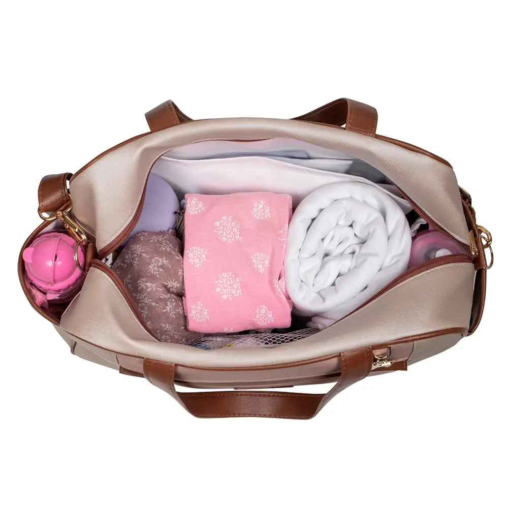Kit Maternidade Bolsa Mala e Mochila Londres Rose - Miniatura 10