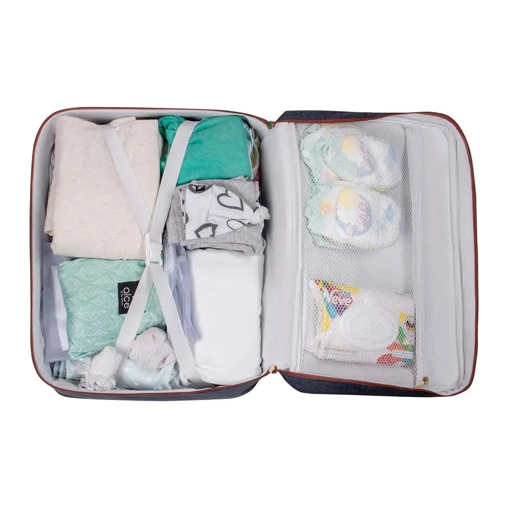 Mala Maternidade Lebaby Jeans - Miniatura 5