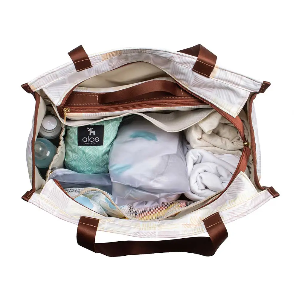 Bolsa Maternidade Alce Bag Ocre - Miniatura 4