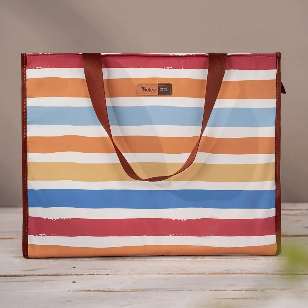 Kit Bolsa Maternidade Alce Bag e Trocador Portátil Listras - Miniatura 12