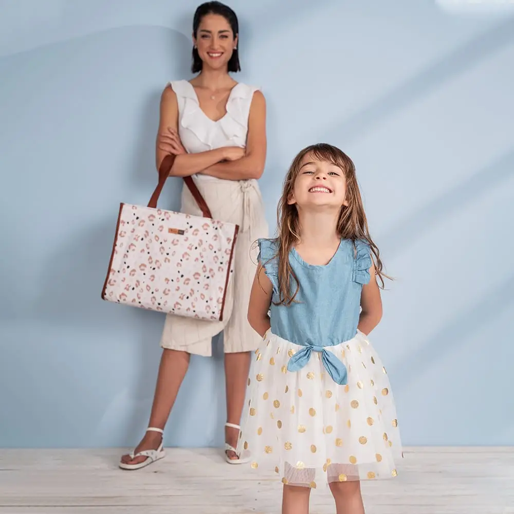 Kit Bolsa Maternidade Alce Bag e Trocador Portátil Oncinha - Miniatura 9