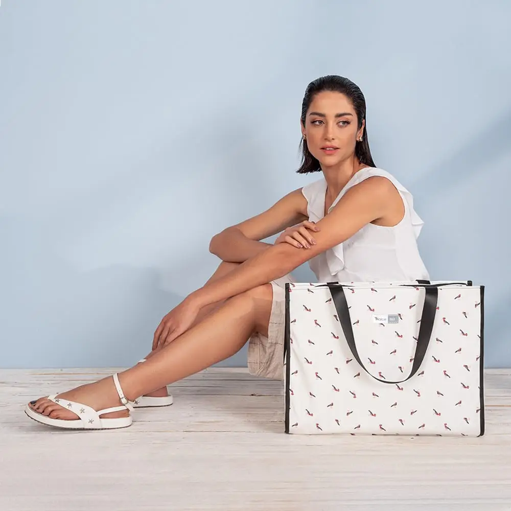 Kit Bolsa Maternidade Alce Bag e Trocador Portátil Passarinho - Miniatura 11