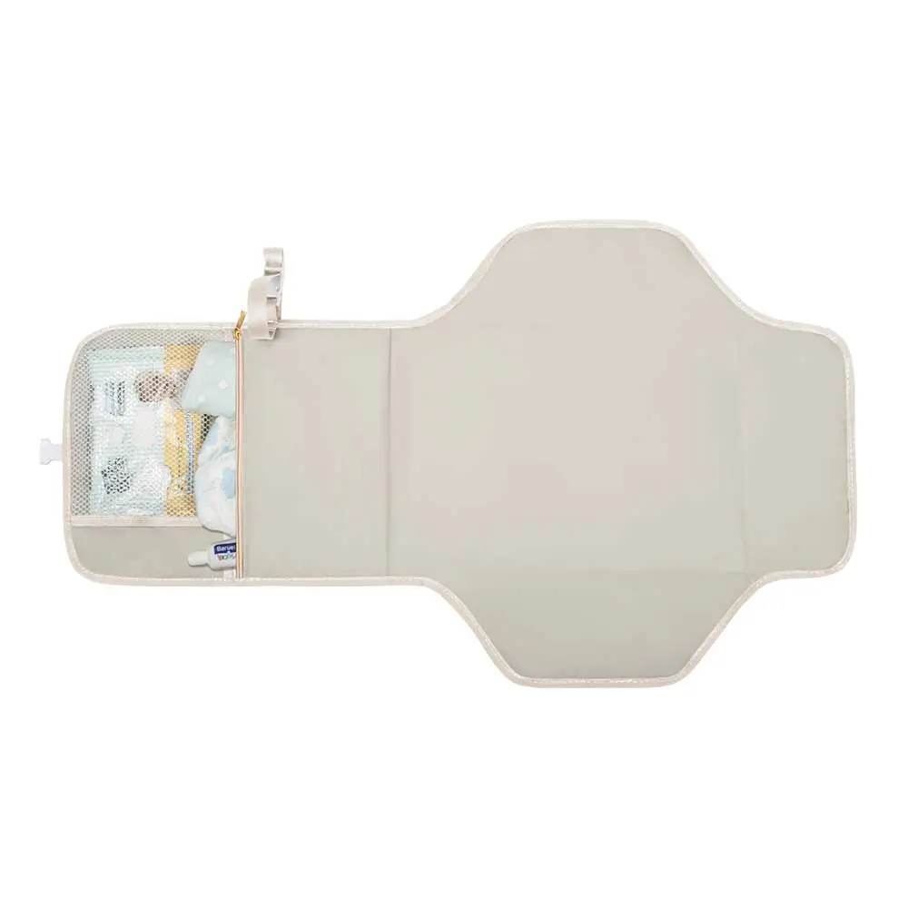 Trocador Portátil de Bebê com Porta fraldas Pérola - Miniatura 2