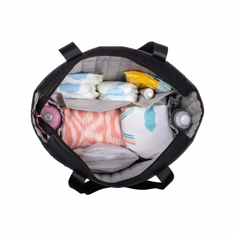 Bolsa Maternidade Coleção Cores - Preto e Marsala - Miniatura 4