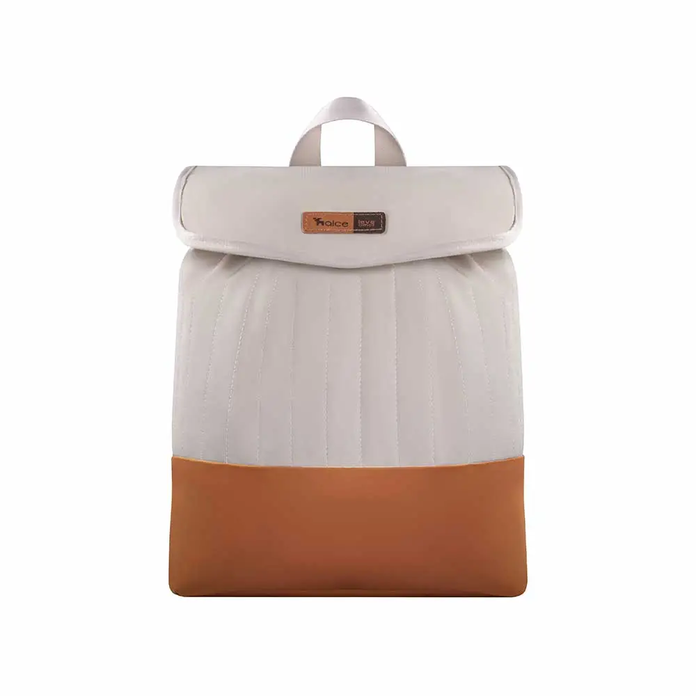 Kit Bolsa Mala e Mochila Maternidade Coleção Cores - Creme e Caramelo - Miniatura 11