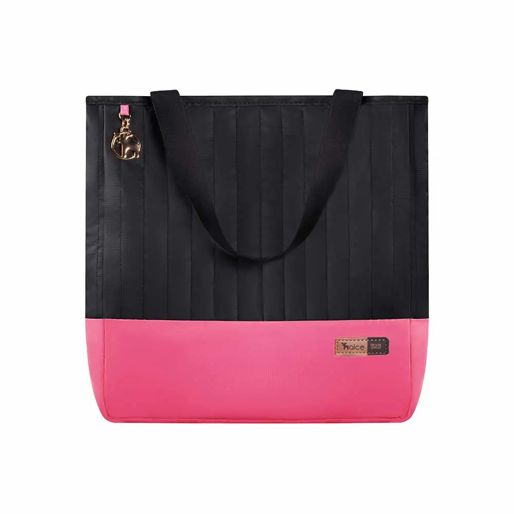 Kit Bolsa Mala e Mochila Maternidade Coleção Cores - Preto e Pink - Miniatura 2