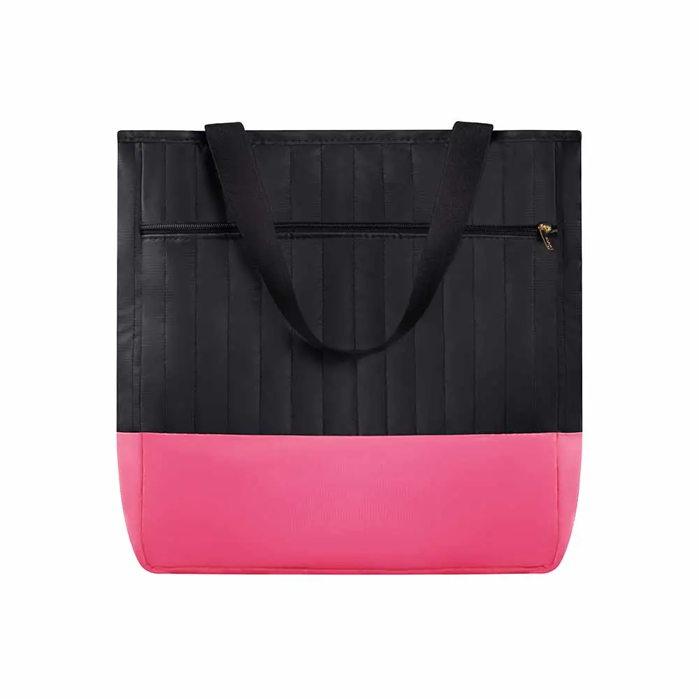 Kit Bolsa Mala e Mochila Maternidade Coleção Cores - Preto e Pink - Miniatura 4
