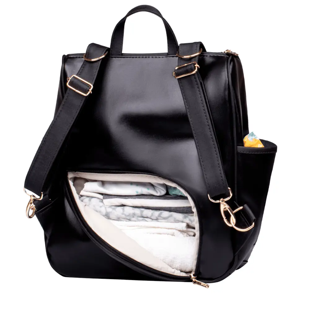 Bolsa Mochila Maternidade Multifuncional Lebaby 2 em 1 Preta - Miniatura 5