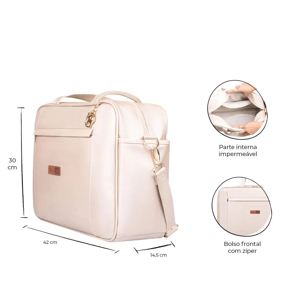 Bolsa Maternidade Londres Pérola - Miniatura 2