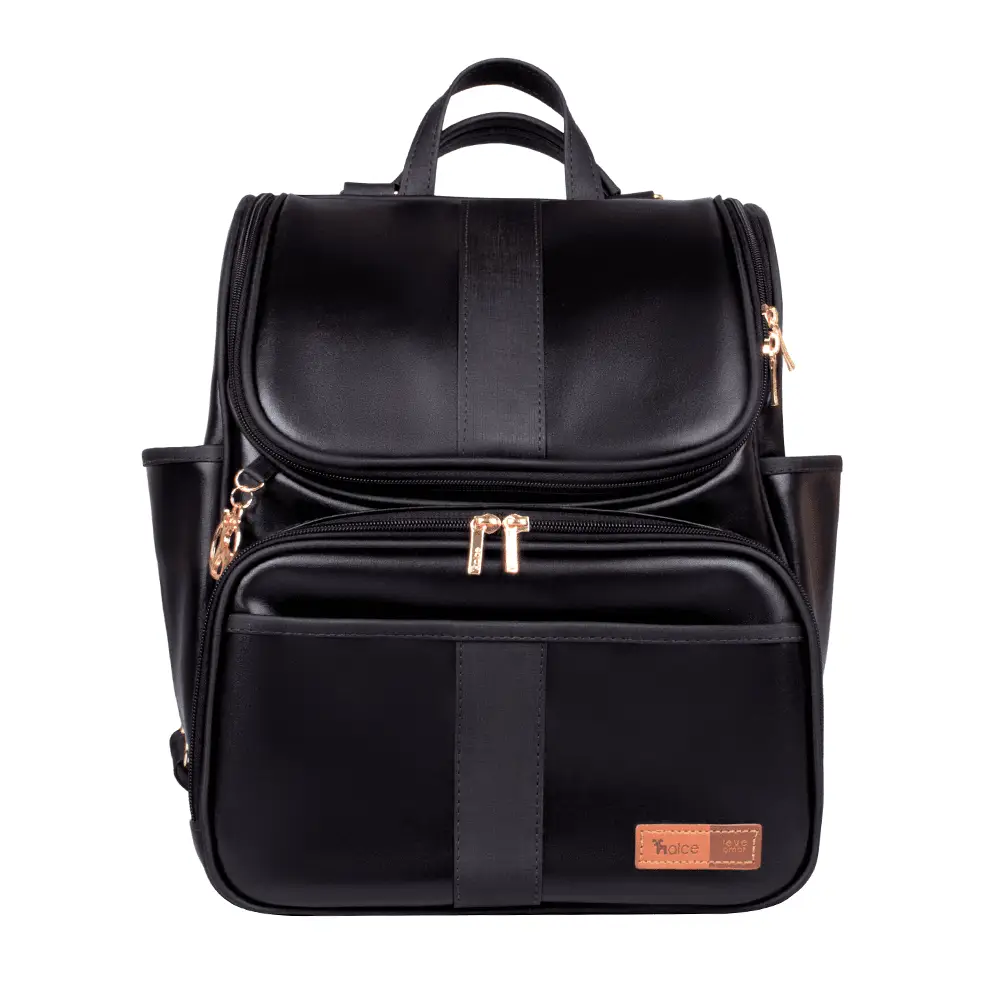 Kit Maternidade Mochila e Mala Lebaby Preta - Miniatura 2