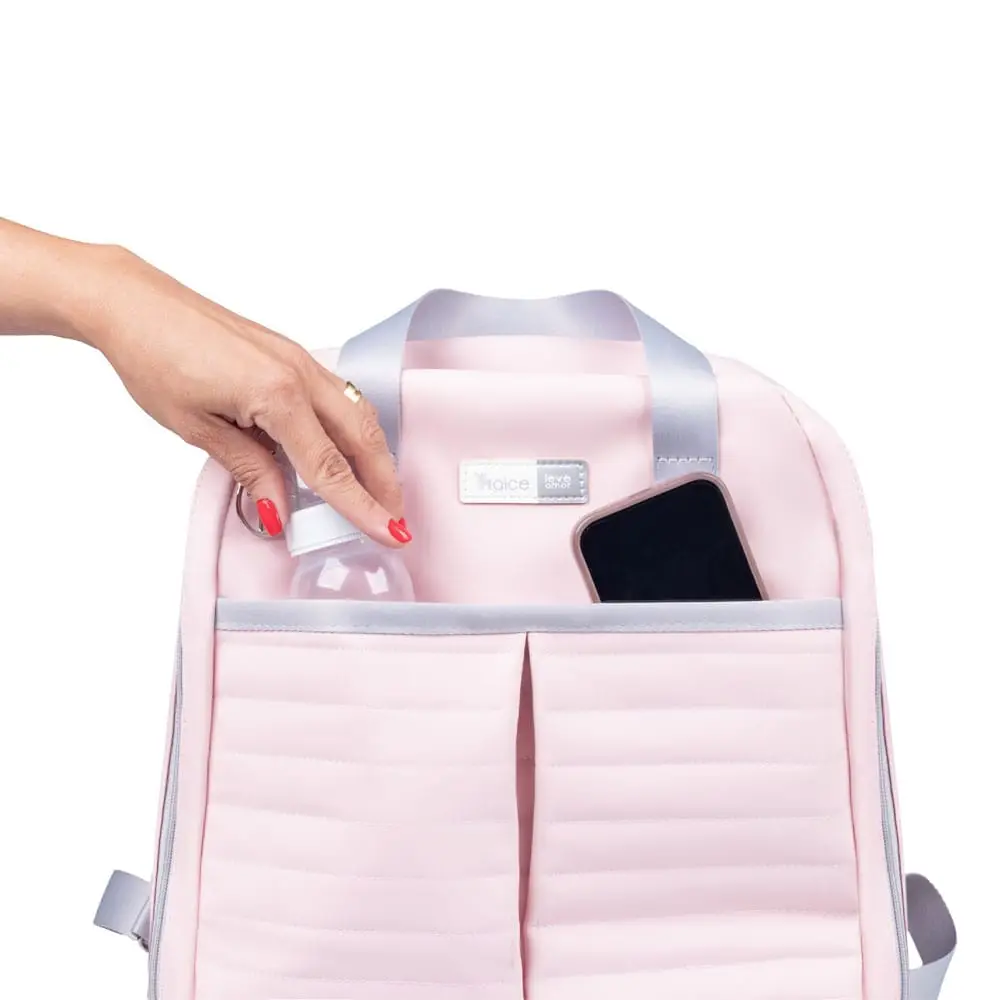 Mochila  Maternidade Coleção Materna Rosa - Miniatura 8