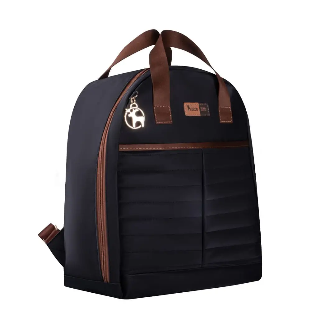 Mochila Maternidade Coleção Materna Preta - Miniatura 2