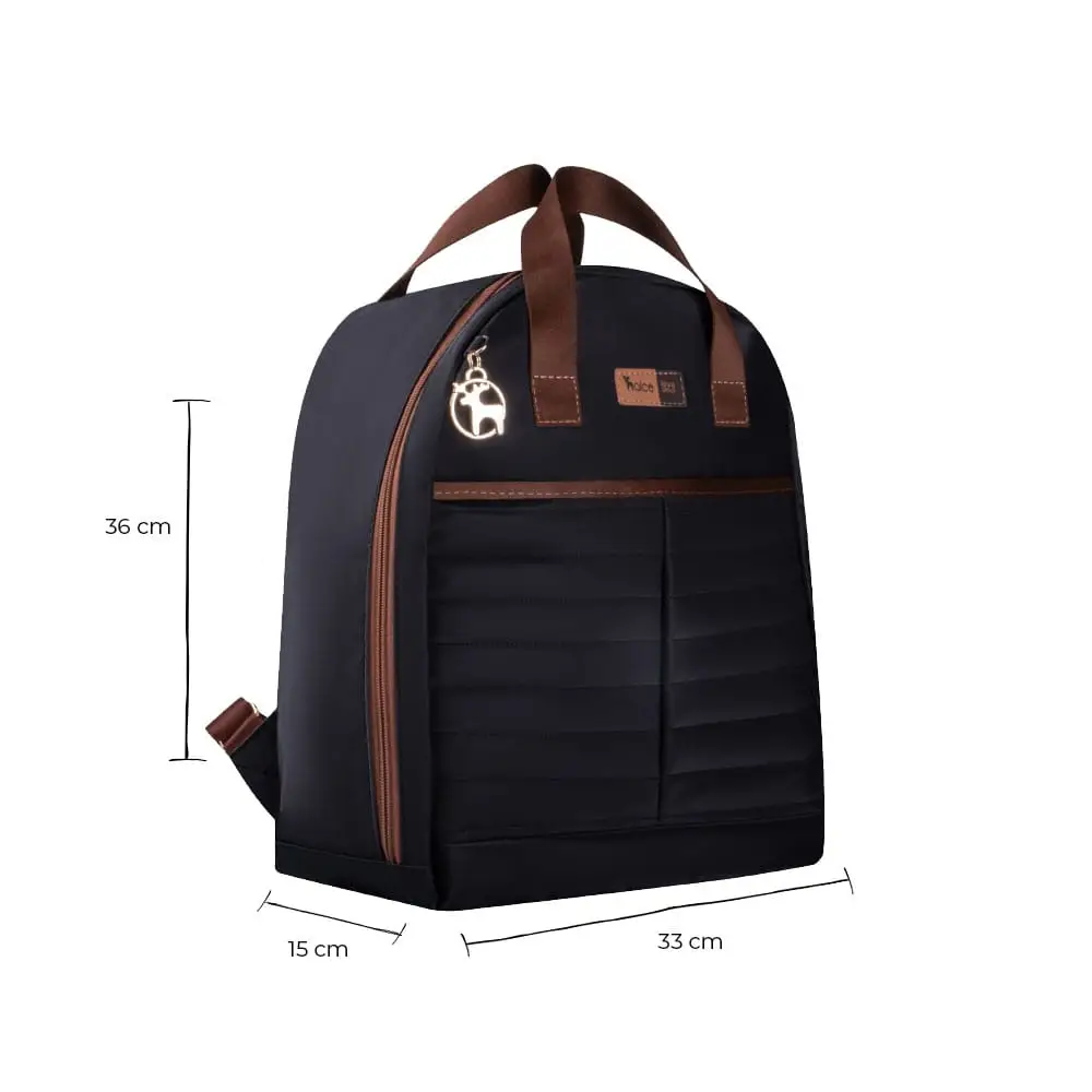 Mochila Maternidade Coleção Materna Preta - Miniatura 3