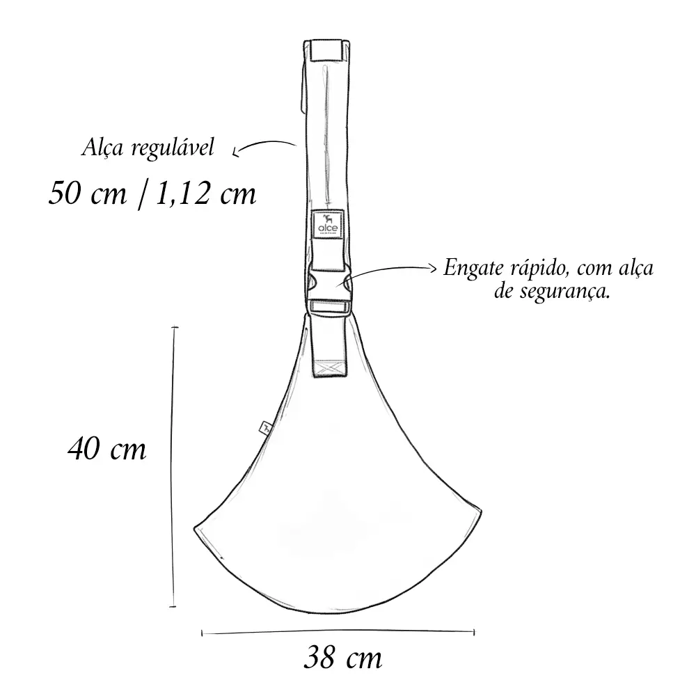 Sling Alce Nude - Miniatura 5