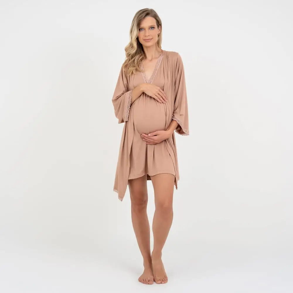Robe Maternidade Cappuccino - Miniatura 3