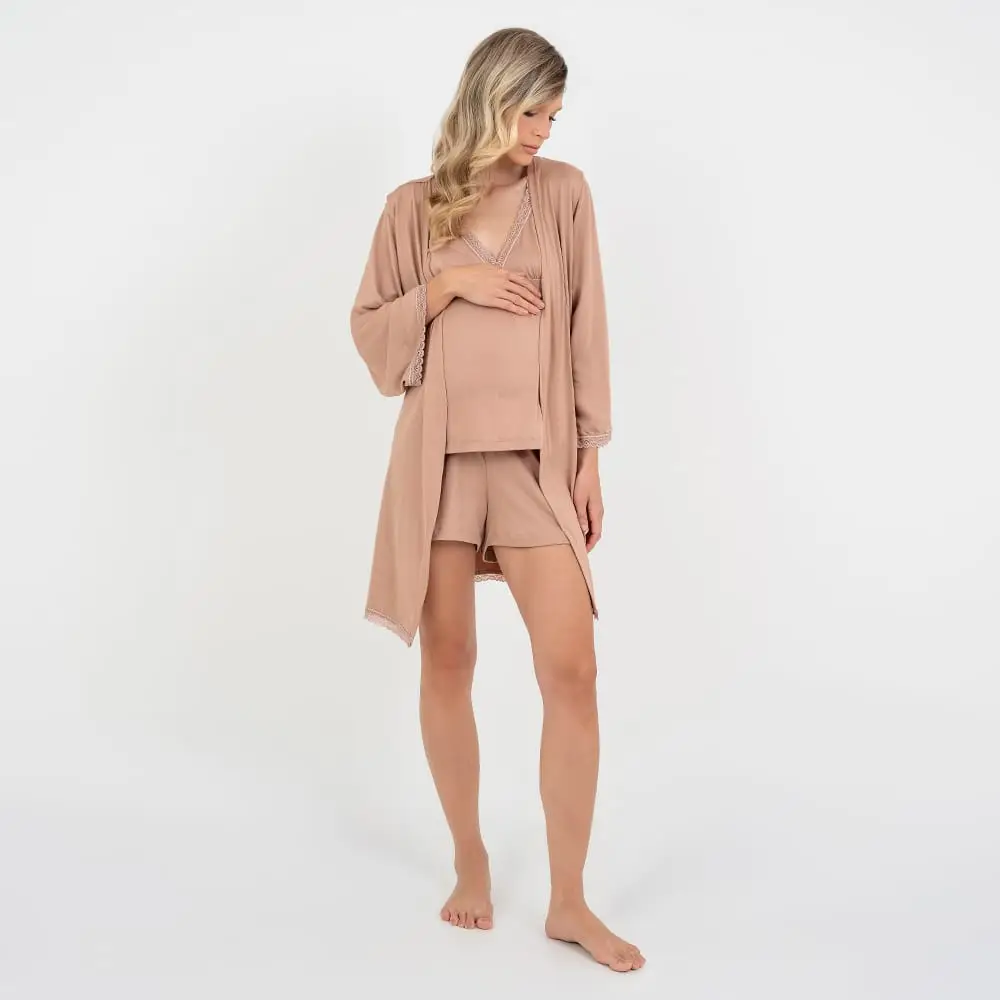 Robe Maternidade Cappuccino - Miniatura 9