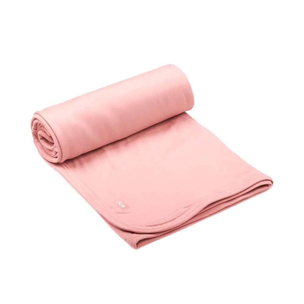 Kit Manta e Touca Nozinho para Bebê Rose - Miniatura 2