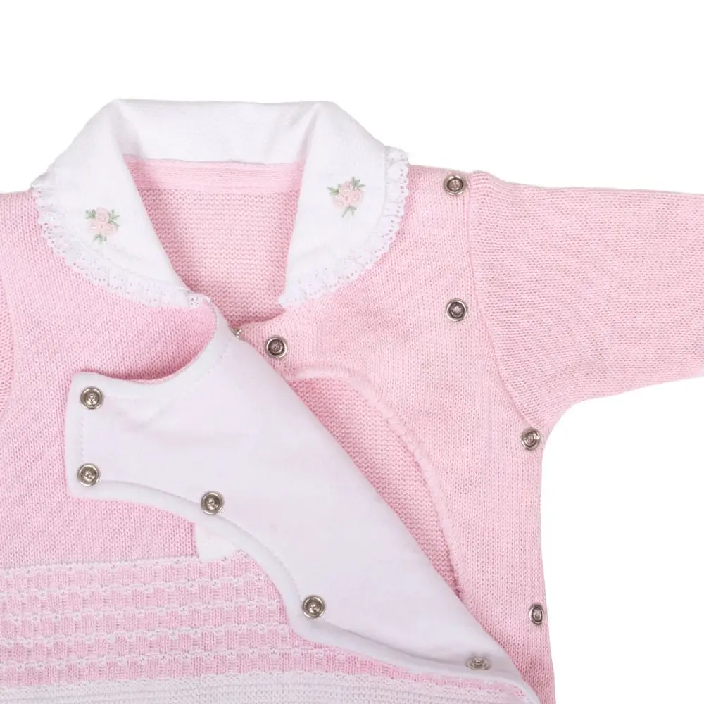 Saída Maternidade Tricot Liz - Miniatura 5