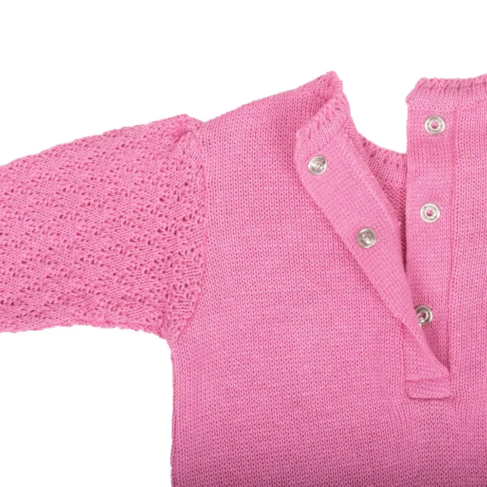 Saída Maternidade Tricot Nina - Miniatura 5
