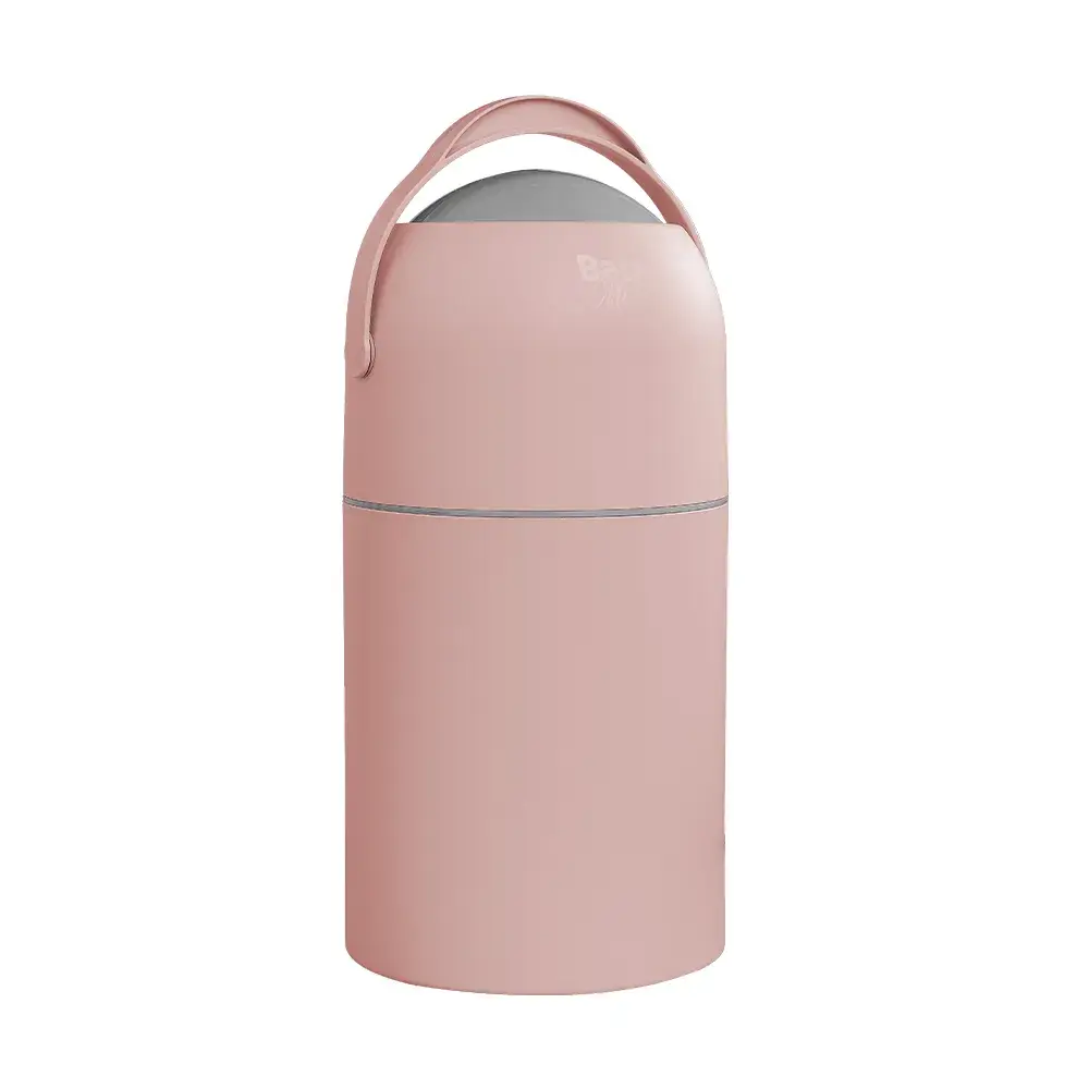 Lixeira 3 em 1 Anti-Odor Rose