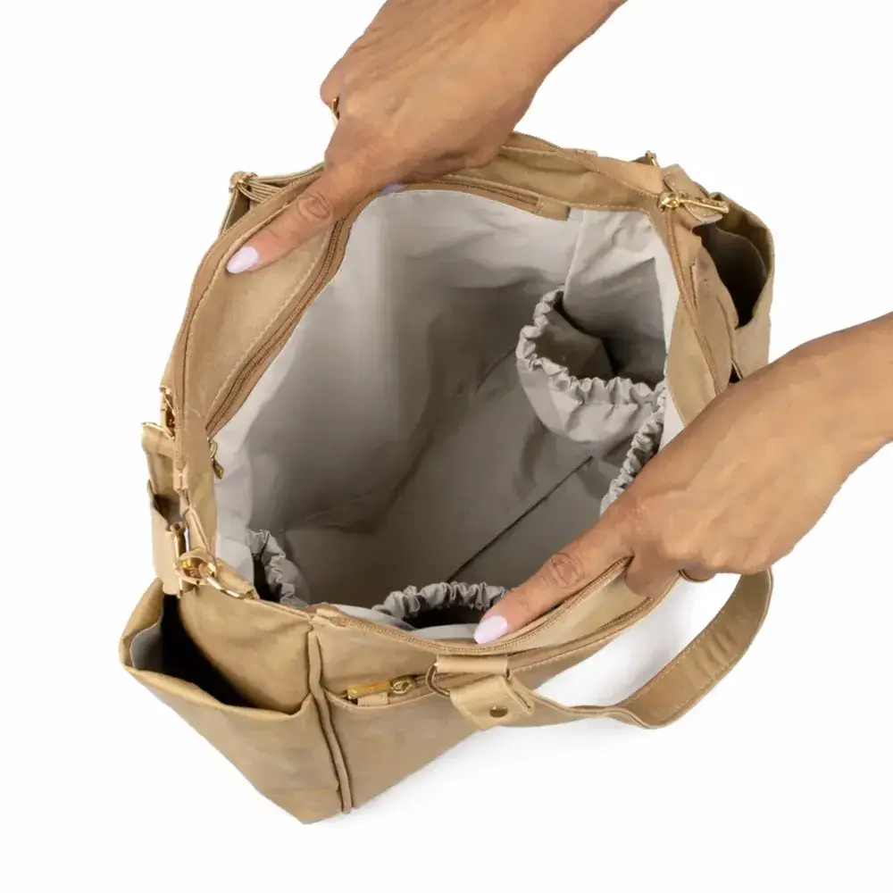 Bolsa Mochila Maternidade 2 em 1 Corah Cru - Miniatura 6
