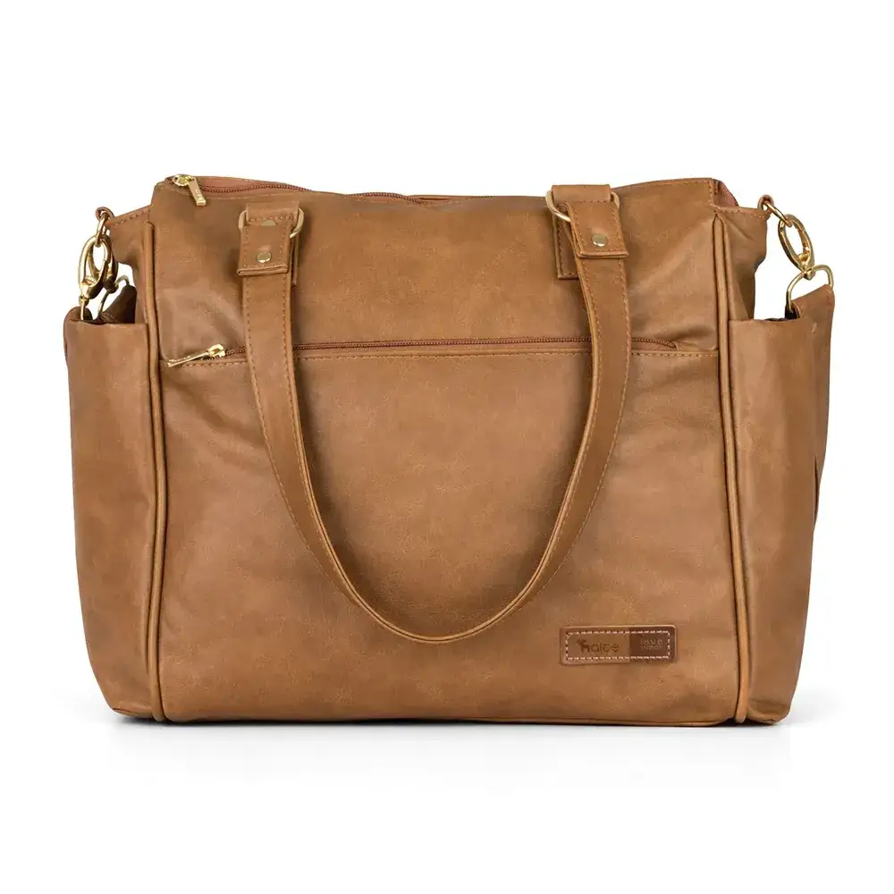 Bolsa Mochila Maternidade 2 em 1 Corah Caramelo