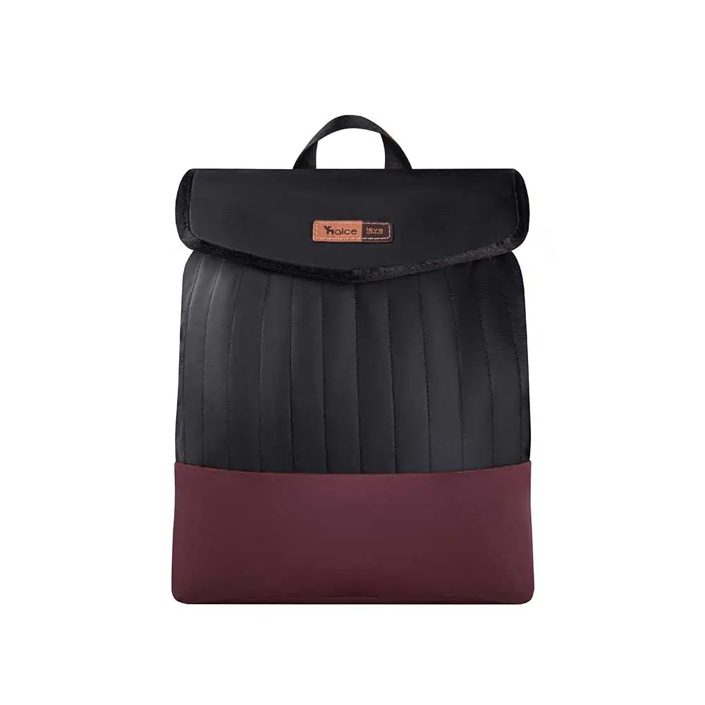 Mochila Maternidade Coleção Cores - Preto e Marsala - Foto 1