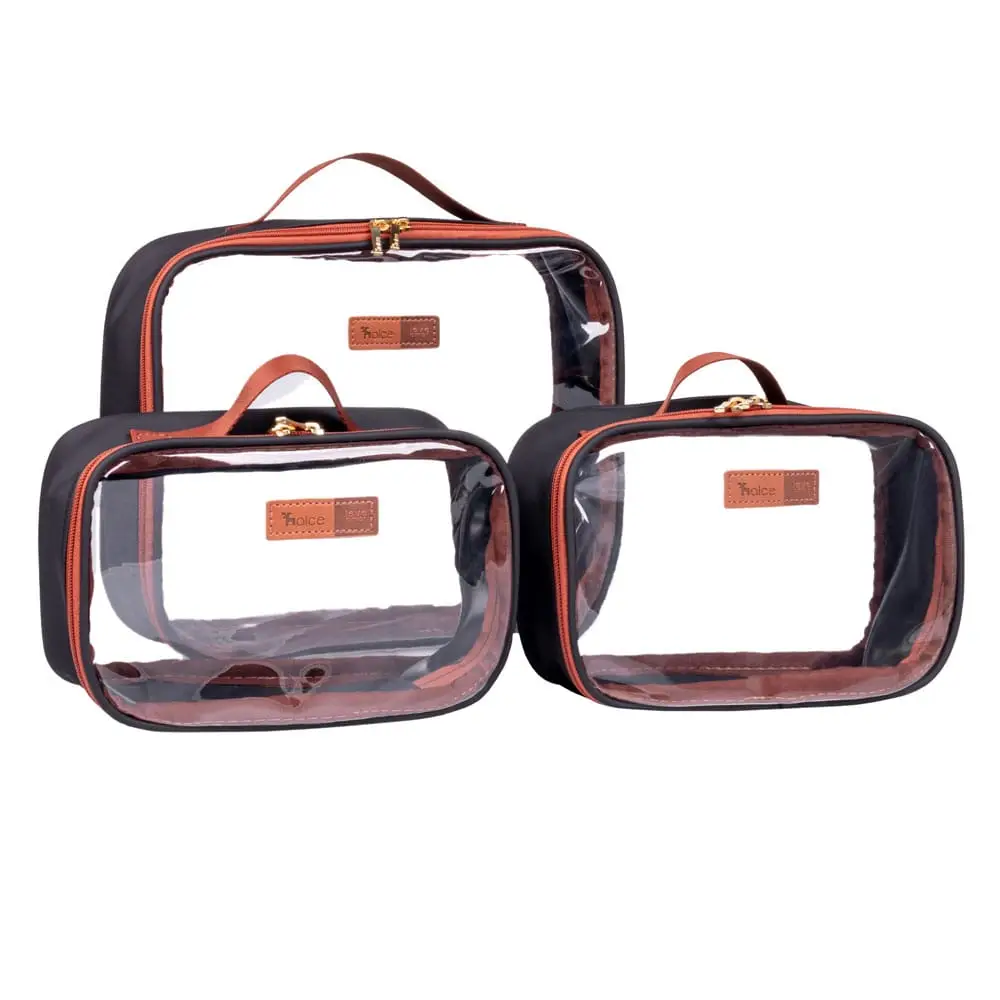 Kit Organizadores de Mala e Bolsa Preto - Foto 1